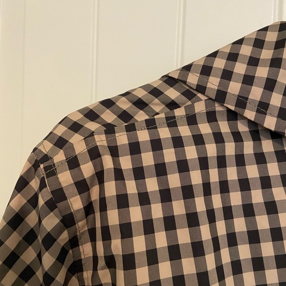 NWOT Jones New York Signature women’s gingham plaid button windbreaker jacket - Picture 8 of 8